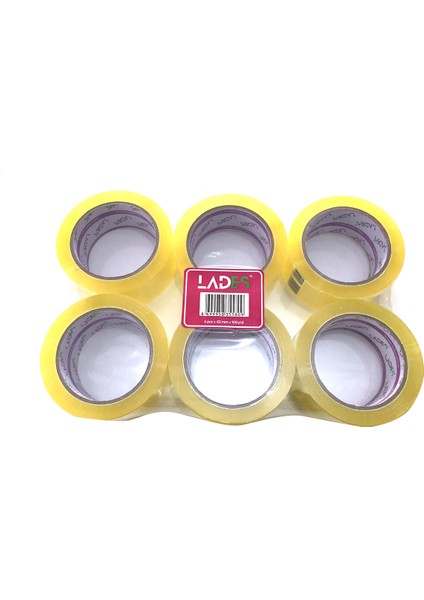 45Mmx100M Koli Bandı 6'Lı