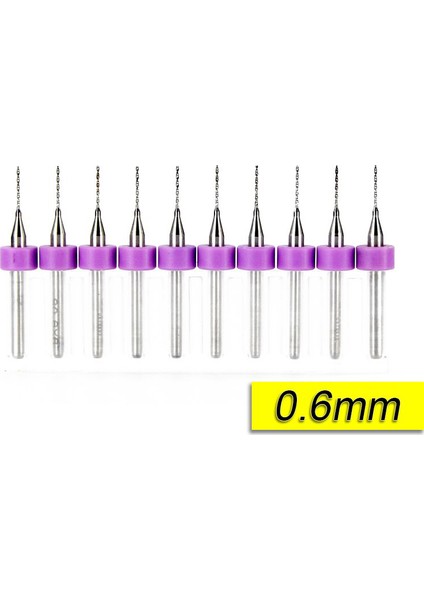 Dremel Matkap Ucu 10 Parça 0.60 Mm Karbür Delme Mikro