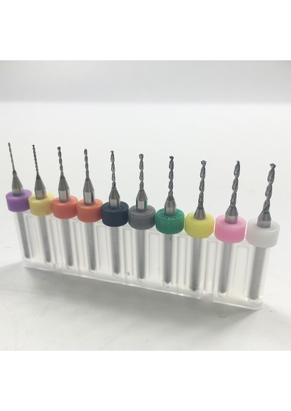 Dremel Matkap Ucu 10 Parça 0.6 Mm 1.5 Mm Karbür Delme Mikro