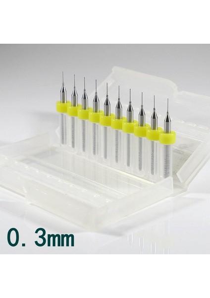 Dremel Matkap Ucu 10 Parça 0.30 Mm Karbür Delme Mikro