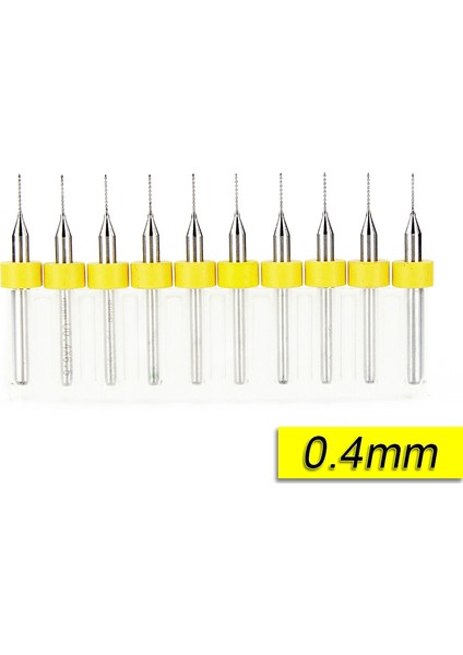 Dremel Matkap Ucu 10 Parça 0.40 Mm Karbür Delme Mikro