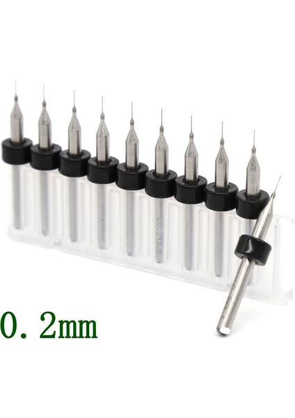Dremel Matkap Ucu 10 Parça 0.20 Mm Karbür Delme Mikro