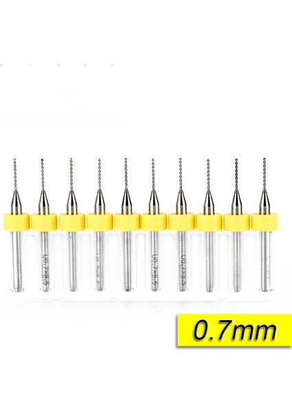 Dremel Matkap Ucu 10 Parça 0.70 Mm Karbür Delme Mikro