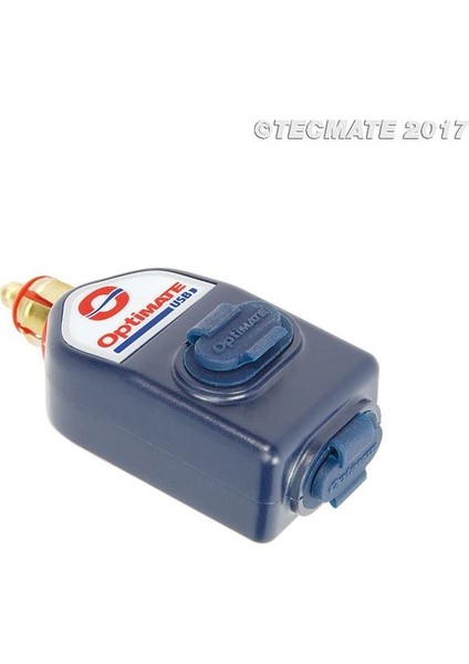 MotoMaster Universal USB Şarj Soketi Çift Çıkışlı (Din Fişli) - Yatay