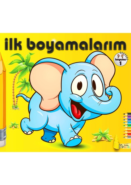 Şıpşıp İlk Boyamalarım (6 Kitap Set) - İpek Ece Toprak