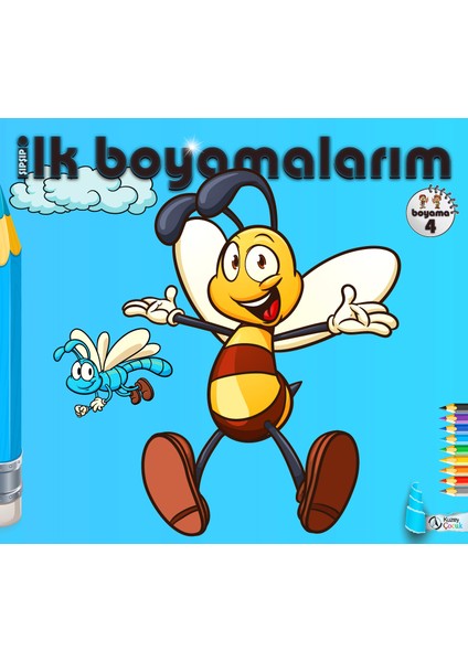 Şıpşıp İlk Boyamalarım (6 Kitap Set) - İpek Ece Toprak