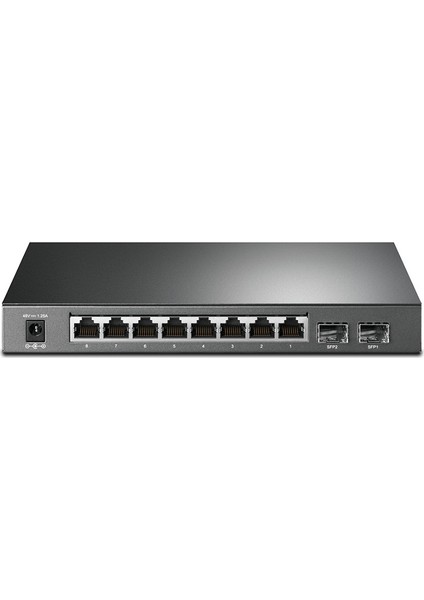 T1500G-10PS (TL-SG2210P) JetStream 2SFP Slotlu 8-Port Gigabit Smart PoE Switch