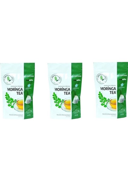 Moringalı Çay (Moringa Çayı) 60 Süzen Poşet 3' lü