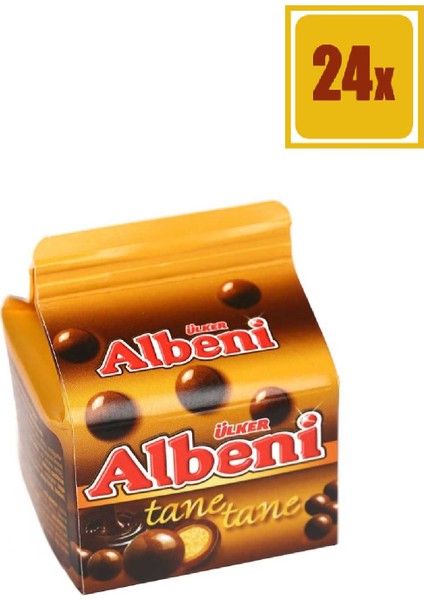 Albeni Tane Tane Çikolata 29 gr 24'lü Set