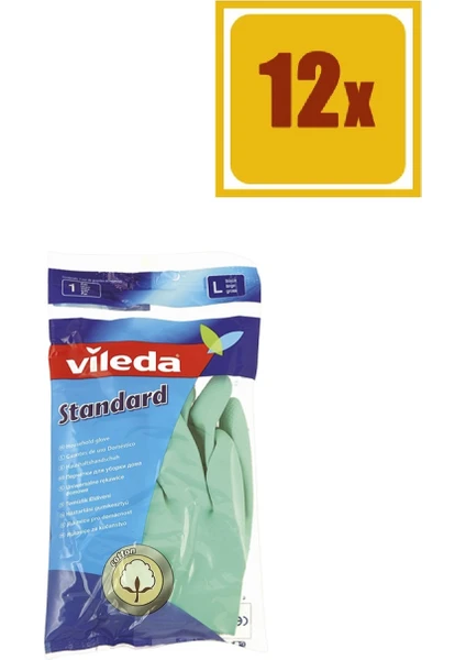 Standart Temizlik Eldiveni Küçük 12'li Set