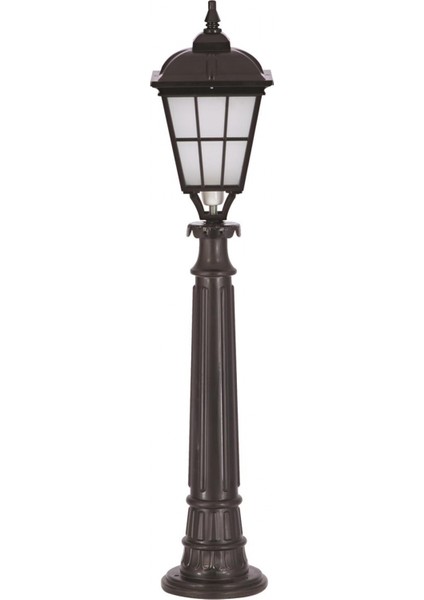 BSU-68046-BSY-M2-OP Siyah Boyalı Dış Mekan Aydınlatma E27 Aluminyum Cam 23cm