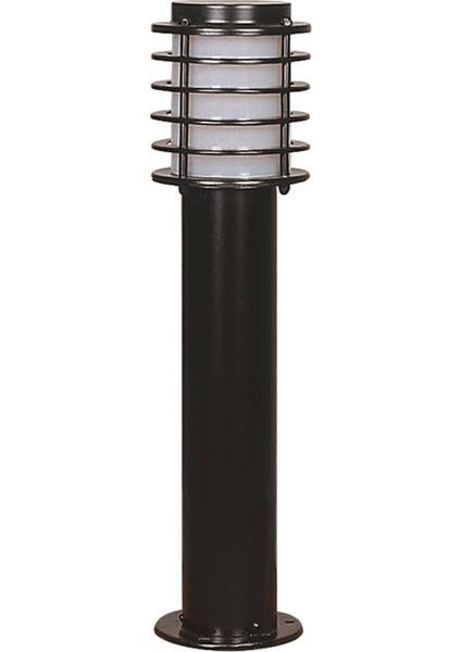 BSU-68128-BSY-B Siyah Boyalı Dış Mekan Aydınlatma E27 Aluminyum Polikarbon Cam 17cm