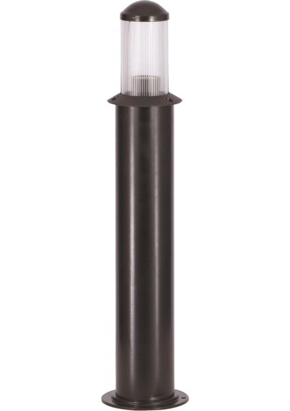 BSU-68137-BSY-M2-B Siyah Boyalı Dış Mekan Aydınlatma E27 Aluminyum Polikarbon Cam 12cm