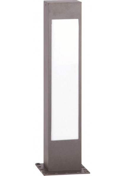 BSU-68142-GR-B Gri Boyalı Dış Mekan Aydınlatma E27 Aluminyum Polikarbon/Akrilik Cam 15cm