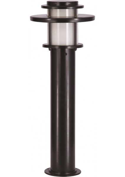 BSU-68147-BSY-B Siyah Boyalı Dış Mekan Aydınlatma E27 Aluminyum Polikarbon Cam 25cm