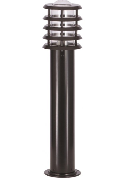 BSU-68150-BSY-B Siyah Boyalı Dış Mekan Aydınlatma E27 Aluminyum Polikarbon/Akrilik Cam 16cm