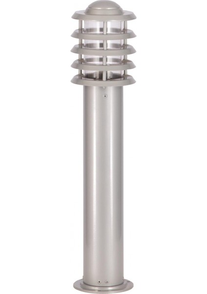 BSU-68158-BBY-B Gri Boyalı Dış Mekan Aydınlatma E27 Aluminyum Polikarbon/Akrilik Cam 18cm