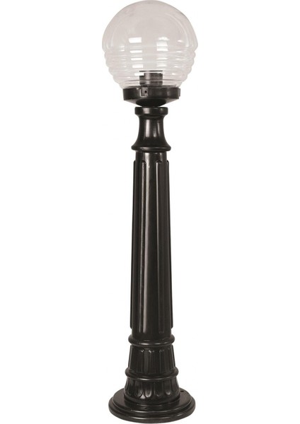 BSU-68175-BSY-M2-B Siyah Boyalı Dış Mekan Aydınlatma E27 ABS Akrilik Cam 20cm