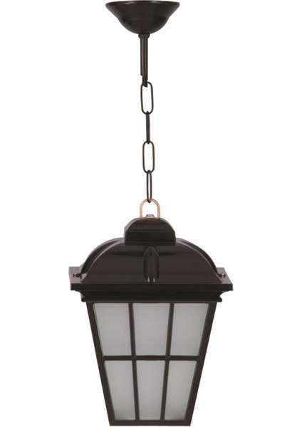 BFE-68183-BSY Siyah Boyalı Dış Mekan Aydınlatma E27 ABS Polikarbon Cam 20cm