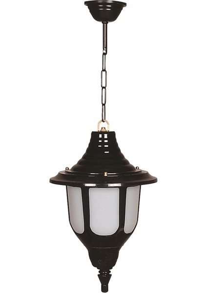 BFE-68190-BSY Siyah Boyalı Dış Mekan Aydınlatma E27 ABS Polikarbon Cam 24cm
