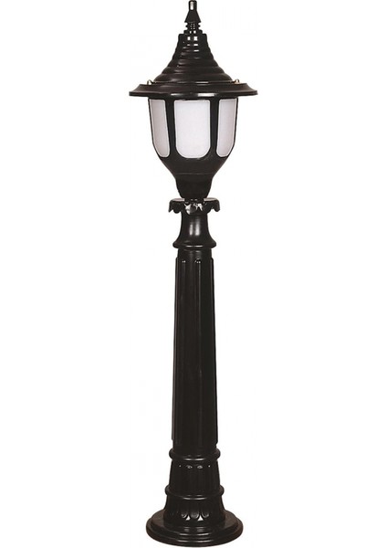 BSU-68190-BSY-B Siyah Boyalı Dış Mekan Aydınlatma E27 ABS Polikarbon Cam 24cm