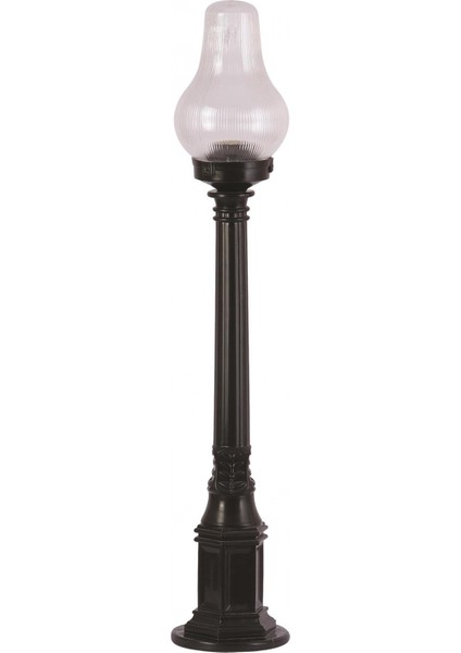 BSU-68192-BSY-B Siyah Boyalı Dış Mekan Aydınlatma E27 ABS Akrilik Cam 20cm