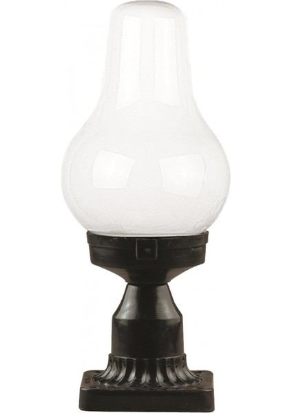 BSU-68192-BSY-K Siyah Boyalı Dış Mekan Aydınlatma E27 ABS Akrilik Cam 20cm