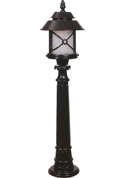 BSU-68199-BSY-B Siyah Boyalı Dış Mekan Aydınlatma E27 ABS Polikarbon Cam 26cm