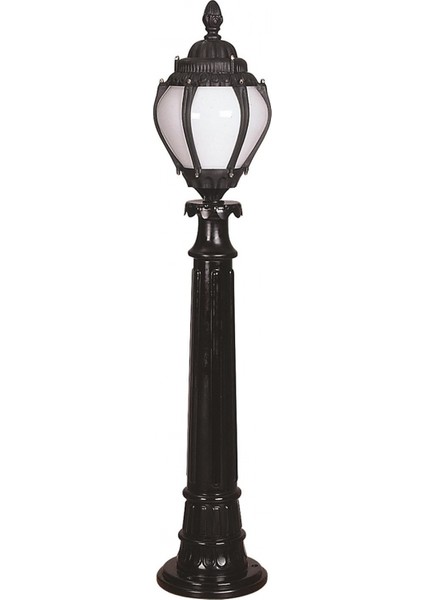 BSU-68202-BSY-BOP Siyah Boyalı Dış Mekan Aydınlatma E27 ABS Akrilik Cam 20cm