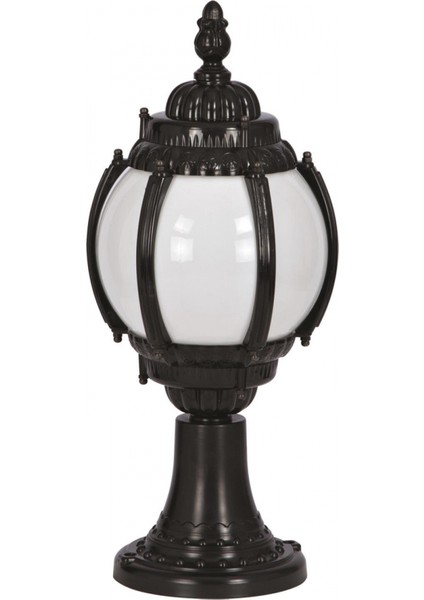 BSU-68203-BSY-KOP Siyah Boyalı Dış Mekan Aydınlatma E27 ABS Akrilik Cam 26cm