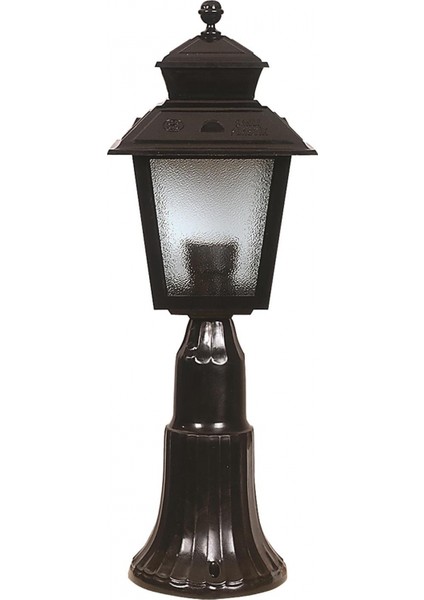 BSU-68213-BSY-K Siyah Boyalı Dış Mekan Aydınlatma E27 ABS Polikarbon Cam 18cm