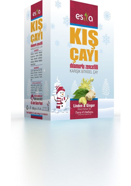 Ihlamurlu Zencefilli Kış Çayı