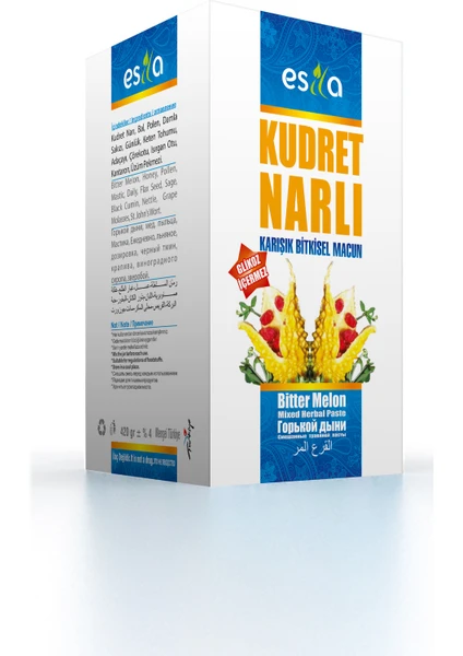 Kudret Narlı Bitkisel Karışımlı Macun 420 gr