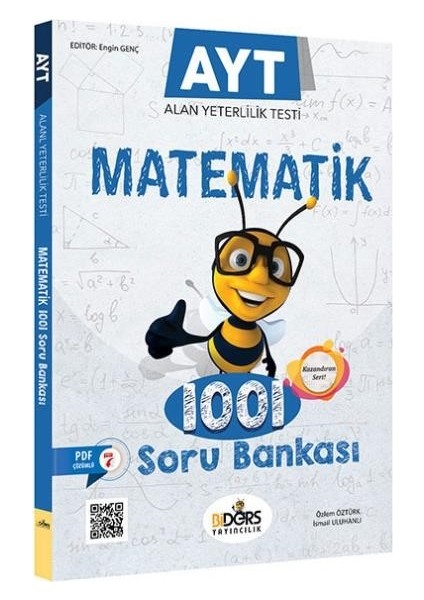 Biders Ayt Matematik 1001 Soru Bankası-Yeni - İsmail Uluhanlı