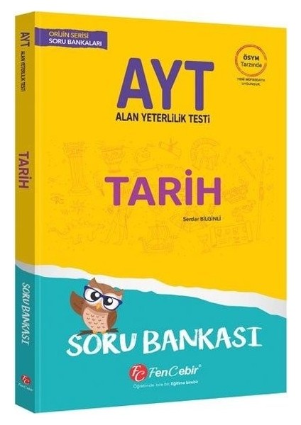 Fen Cebir Ayt Tarih Soru Bankası-Yeni - Serdar Bilginli