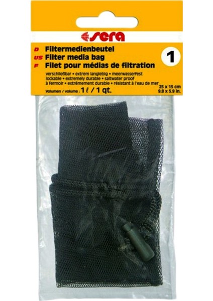 Media Bag Filtre Torbası 25x15 Cm 1 LT