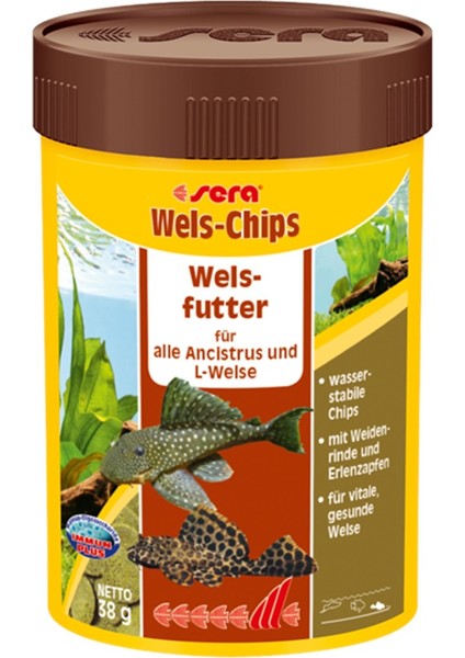 Wels-Chips Balık Yemi 100ml 38 gr