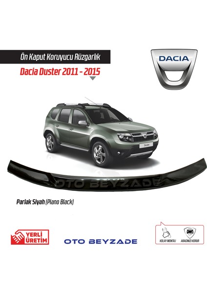 Dacia Duster 2009-2018 4d Kauçuk Paspas