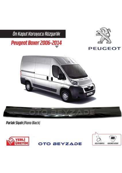 Peugeot Boxer 2006-2014 Kaput Koruyucu Rüzgarlık