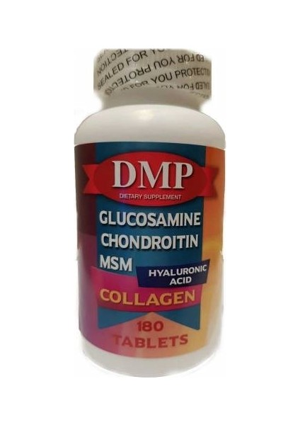 Glucosamine Chondroitin Msm Hyaluronic Acid Collagen 180 Tablet