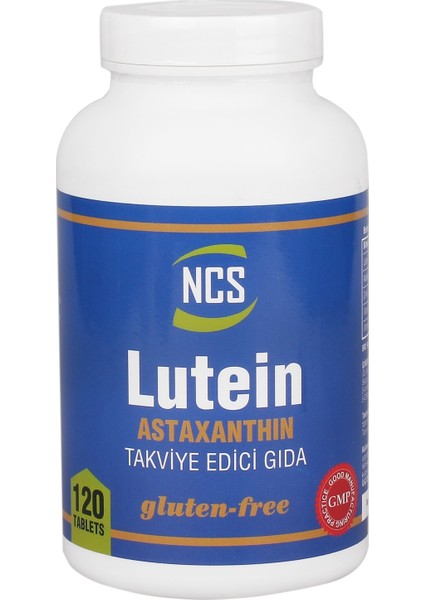 Lutein 15 Mg Astaxanthin (Astaksantin) 12 mg 120 Tablet