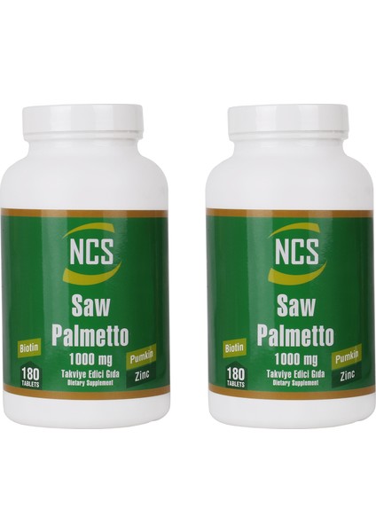 Saw Palmetto 1000 Mg Pumpkin Biotin Zinc Complex 2 KUTU 360 TABLET
