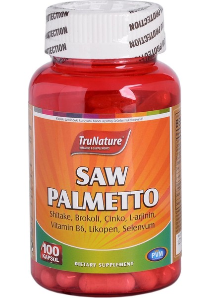 Saw Palmetto Complex 450 mg 100 Kapsül