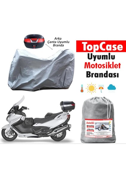 Honda VFR 1200 X CrossTourer Arka Çanta Uyumlu Motosiklet Brandası