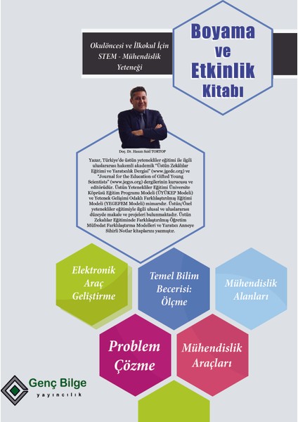 Okulöncesi Ve İlkokul İçin Stem- Mühendislik Yeteneği Boyama Ve Etkinlik Kitabı