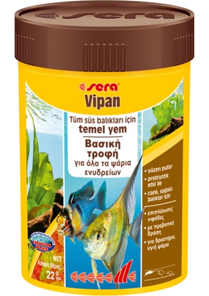 Vipan Pul Balık Yemi 100ml
