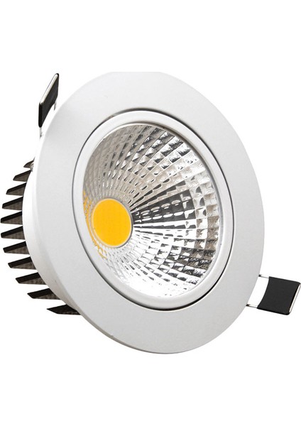 Led Spot 5 Watt Beyaz Kasa Günışığı Cob Led