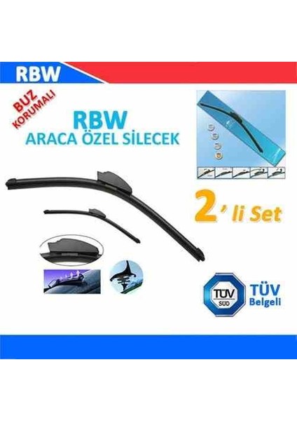 Citroen C4 Coupe 2004-2010 Arası Ön Silecek Tk.