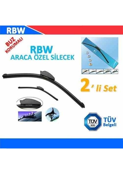 Rbw Chevrolet Volt 2011 Ve Sonrası Ön Silecek Tk.