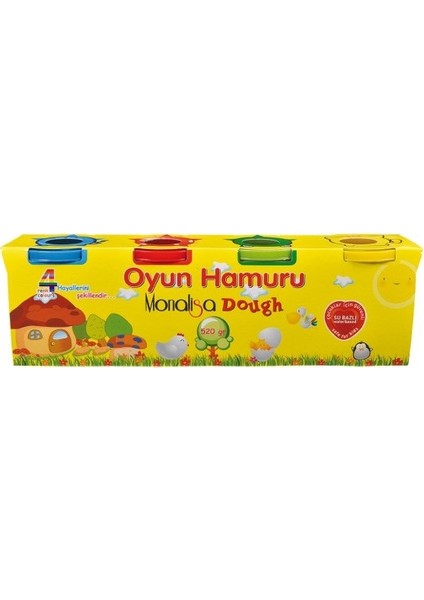 Südor Oyun Hamuru Monalisa 4X120 Gr